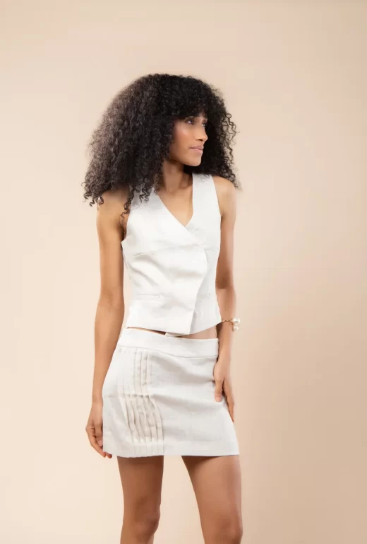 Colete Bethânia Natural