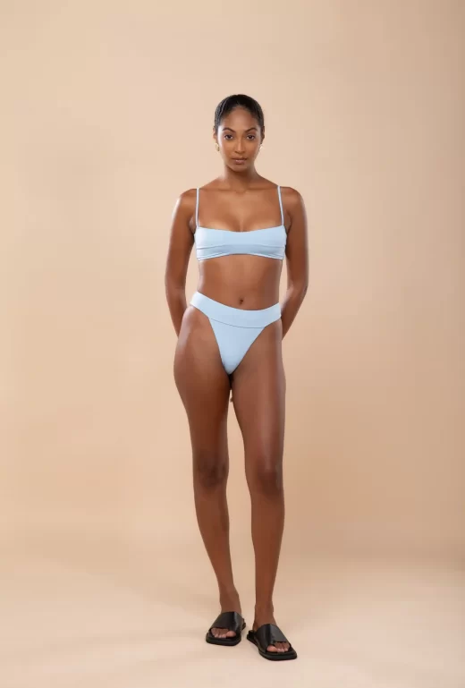 Top Helena Alcinha Azul