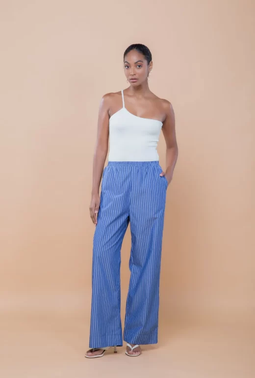 Calça Paloma Marinho Listras