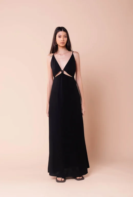 Vestido Barbara Esfera Preto